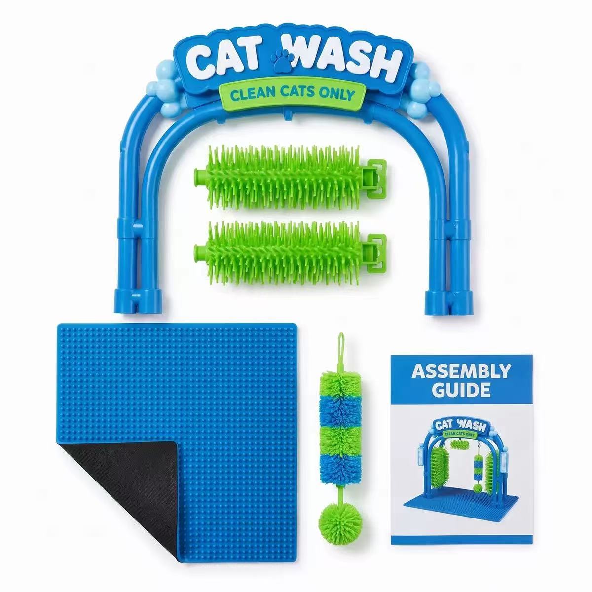 Portable cat grooming tools